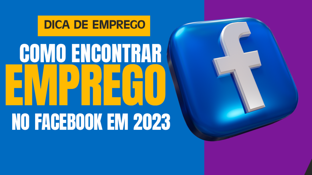 como encontrar emprego no facebook em 2023