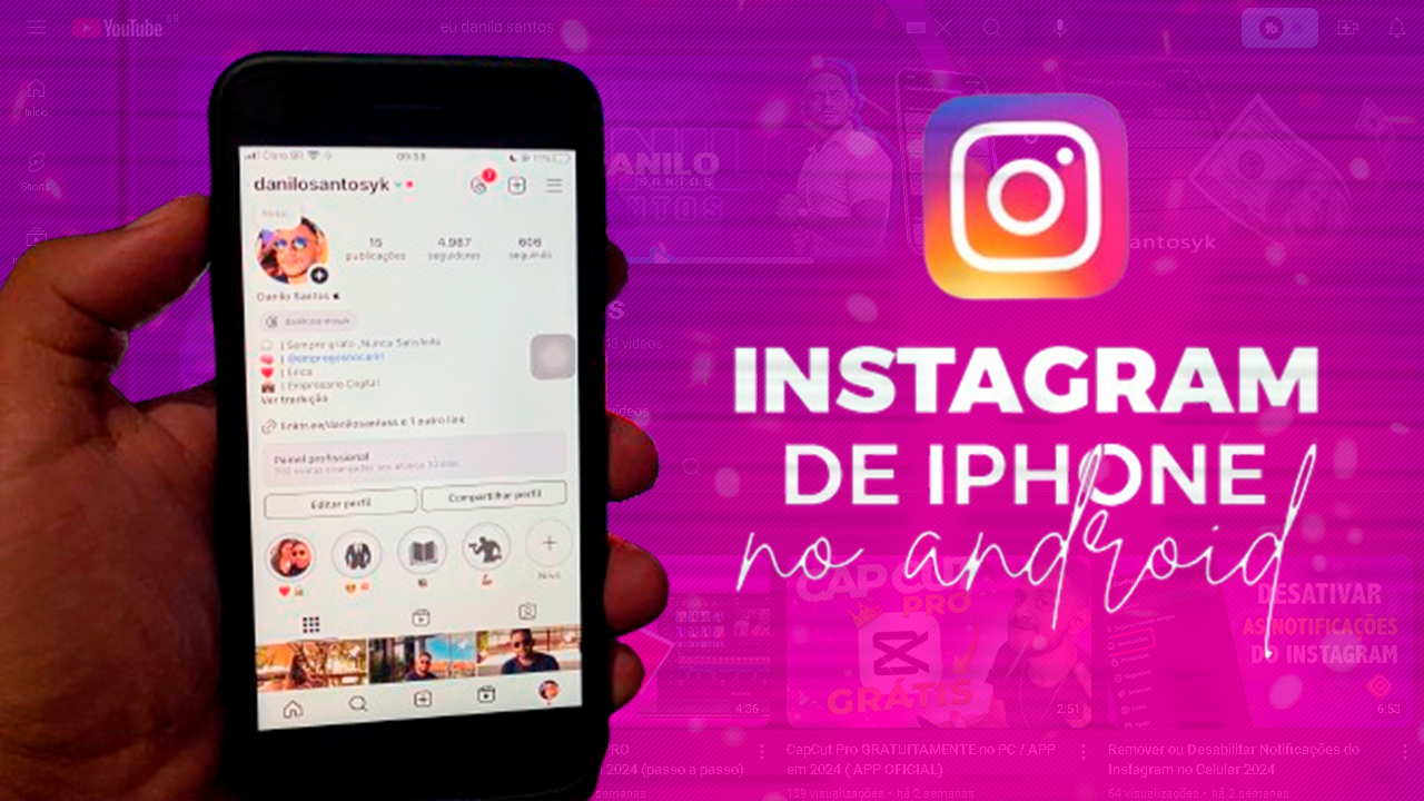 INSTAGRAM ESTILO IPHONE NO ANDROID 2024 EMOJIS IOS e FONTE IOS| INSTAFLOW V17